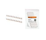 Маркер для кабеля наборный 4.0мм2 9 (белый) TDM