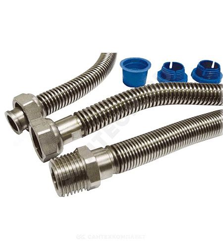 Газовая сильфонная подводка 1/2" в/н  1.5м TUBOFLEX 