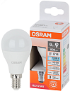 Лампа светодиодная шар LS CLP 75 9W/865 170-250V FR  E14 806lm d45x79 40000h матовый OSRAM