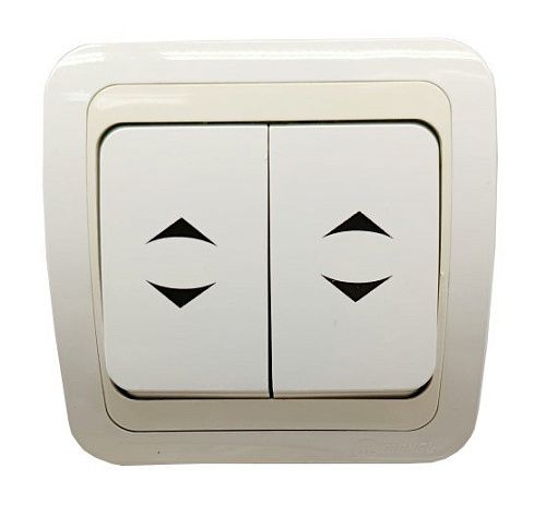 Выключатель СУ 2кл проходной со вставкой (белый) Mimoza MAKEL УЦЕНКА