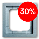 BJE Рамка 1 пост (серебристо-алюминиевый) Future Linear (1754-0-4529) УЦЕНКА BJE Рамка 1 пост (серебристо-алюминиевый) Future Linear (1754-0-4529) УЦЕНКА