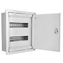 Щит распределительный встраиваемый ЩРВ-24 замок 1дверь 2ряда 387х340х120мм IP31 MECAS Щит распределительный встраиваемый ЩРВ-24 замок 1дверь 2ряда 387х340х120мм IP31 MECAS