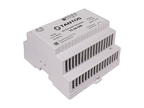 Источник стабилизированного питания 12В 3.2А открытый TANTOS TS-3A-DIN