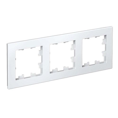 Рамка 3 поста универсальная (белый) ATLASDESIGN SE