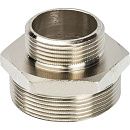 Ниппель НН переходной никелированный 2X1"1/4 STOUT