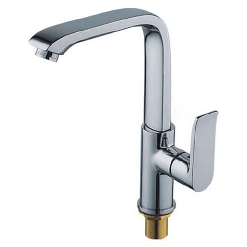 Смеситель для кухни картридж 35мм боковой с гайкой LEDEME L4034-2 (Гарантия 5 лет)