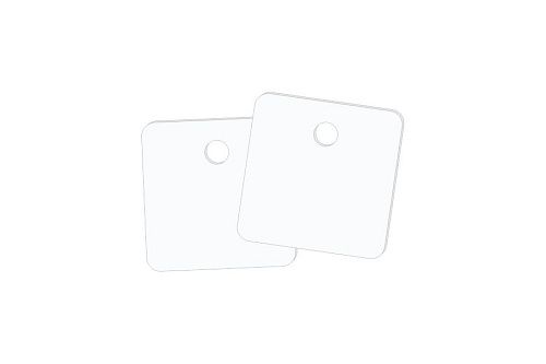 Бирка У-153 маркировочная квадратная 28х28мм