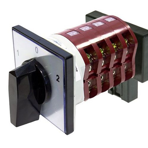 Переключатель кулачковый (пакетный) 4G 40-108-US18 специального исполнения 40А сх.108 DIN (0-1-2...) АПАТОР