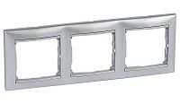 Рамка 3 поста горизонтальная (алюминий) Valena Classic Legrand/Daccord (770153) Рамка 3 поста горизонтальная (алюминий) Valena Classic Legrand/Daccord (770153)