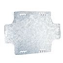 Пластина монтажная из оцинкованной стали 206х164х1.5мм для коробок 240х190мм DKC