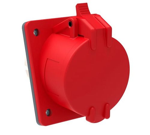 Розетка ССИ-424 32А-6ч/380-415В 3Р+PЕ IP44 встраиваемая MAGNUM ИЭК