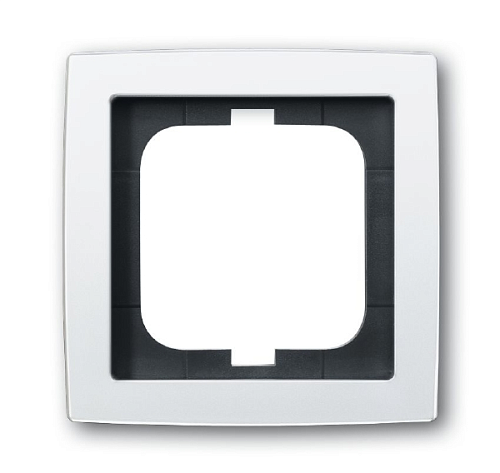 BJE Рамка 1 пост (белый) davos Solo 1721-84-500