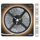 Лента светодиодная SMD3528 9.6Вт 12В 3000К 400Лм/м IP66 120 диодов/метр GAUSS теплый белый