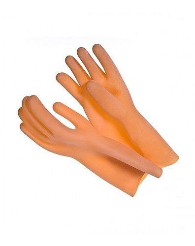 Перчатки диэлектрические латексные/резиновые без шва (размер 3) АЗРИ/ ЭнЭв