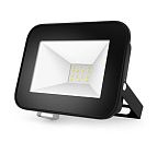 Прожектор светодиодный 10Вт 6500К 850Лм IP65 GAUSS Elementary ПРОМО черный