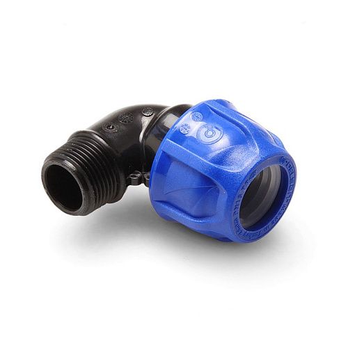 Отвод с наружной резьбой 20х3/4" POELSAN 10004512