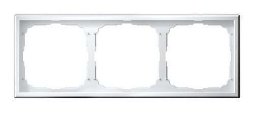 Рамка 3 поста универс. (белый) ARTGALLERY SE