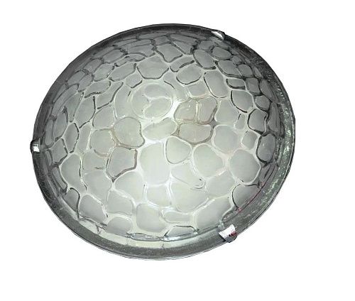 Светильник накаливания настенно-потолочный Аппиа 3095 2хЕ27 Ø300мм IP20 Декор круг прозрачный