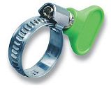 Хомут червячный  13-23мм 7/8" ручка пластиковая TERMA 24173 (упаковка 6 шт.) в блистере