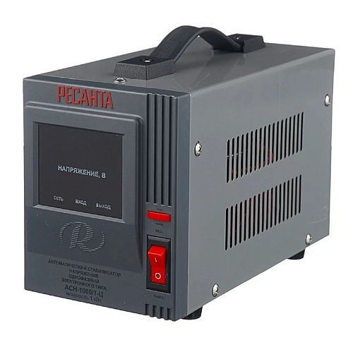Стабилизатор АСН-1000/1-Ц 140-260В 220±8% IP20 напольный РЕСАНТА