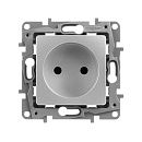 Розетка без заземления с защитными шторками немецкий стандарт винтовые зажимы (алюминий) Etika Legrand/Daccord/ (672434) Розетка без заземления с защитными шторками немецкий стандарт винтовые зажимы (алюминий) Etika Legrand/Daccord/ (672434)