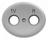 NIE 5550 GP Накладка TV/R розетки (серый) Tacto АВВ NIE 5550 GP Накладка TV/R розетки (серый) Tacto АВВ