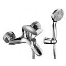 Смеситель для ванны картридж 35мм с коротким изливом хром LEMARK Linara LM0414C (Гарантия 4 года)