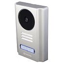 Вызывная панель для видеодомофона цветная (О/У) узкая управление замком без блока питания 800ТВЛ IP54 TANTOS (серебро)