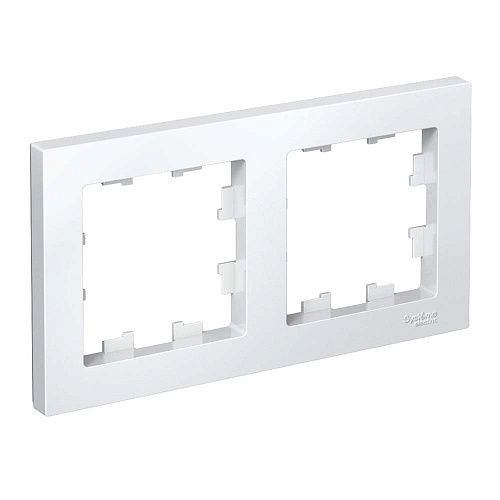 Рамка 2 поста универсальная (белый) ATLASDESIGN SE
