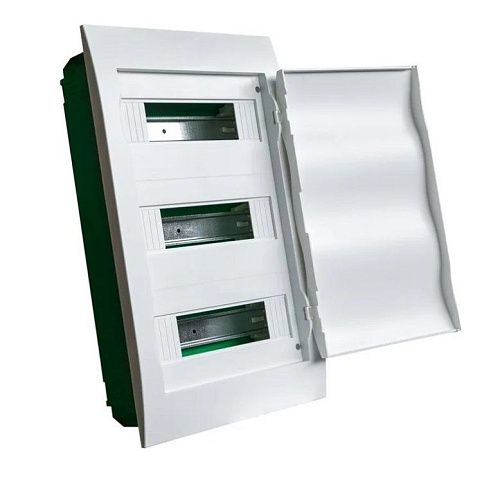 SE Бокс СУ 3х12мод. 3 DIN-рейки Белая дверь IP40 (City9 Box)