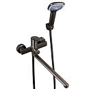 Смеситель ванна MELODIA Waltz картридж 35мм дл. излив 350 мм оруж. сталь MDV30141gn (Гарантия 7 лет)