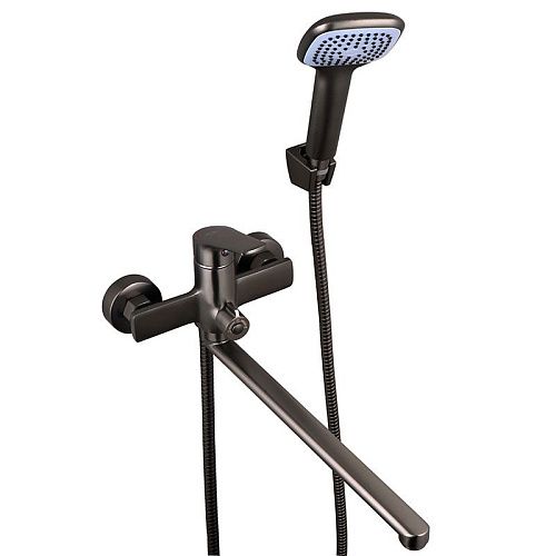 Смеситель ванна MELODIA Waltz картридж 35мм дл. излив 350 мм оруж. сталь MDV30141gn (Гарантия 7 лет)