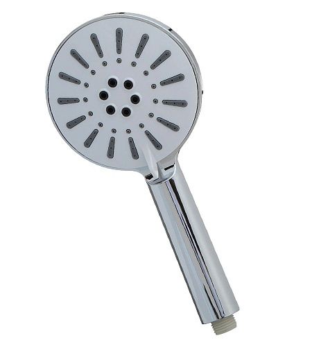 Лейка для душа 3-функциональная d=120мм хром MELODIA MKP26305