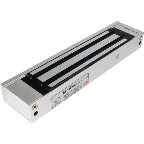 Электромагнитный накладной замок удержание 300кг 12В/380мА TANTOS TS-ML300