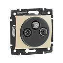 Розетка TV/FM/SAT оконечная 10дБ 2400МГц (слоновая кость) Valena Classic Legrand (774336) Розетка TV/FM/SAT оконечная 10дБ 2400МГц (слоновая кость) Valena Classic Legrand (774336)