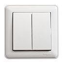 Выключатель СУ 2кл в сборе (белый) W59 (VS516-252-18) SE