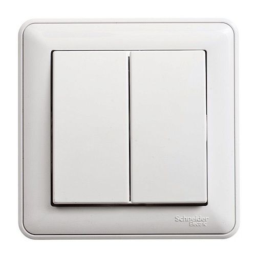 Выключатель СУ 2кл в сборе (белый) W59 (VS516-252-18) SE