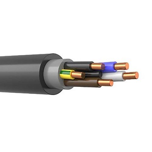 Кабель силовой ВВГнг(А)-LS 5х2.5 (ЗАМЕНА ВВГнг) Калужский кабельный завод (ККЗ) (ГОСТ)