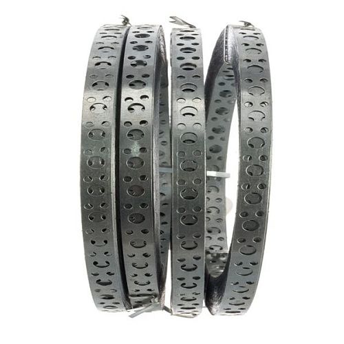 Лента монтажная перфорированная ЛМП 20х0.55мм металлическая прямая Fortisflex