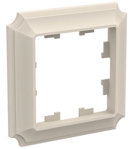 Рамка 1 пост (бежевый) ATLASDESIGN ANTIQUE SE