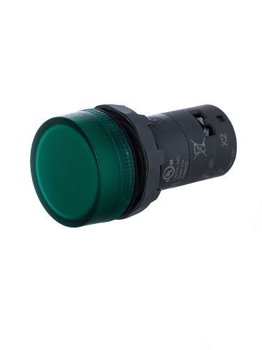 Лампа CL2-523G зелёная со встроенным светодиодом 230В AC ABB