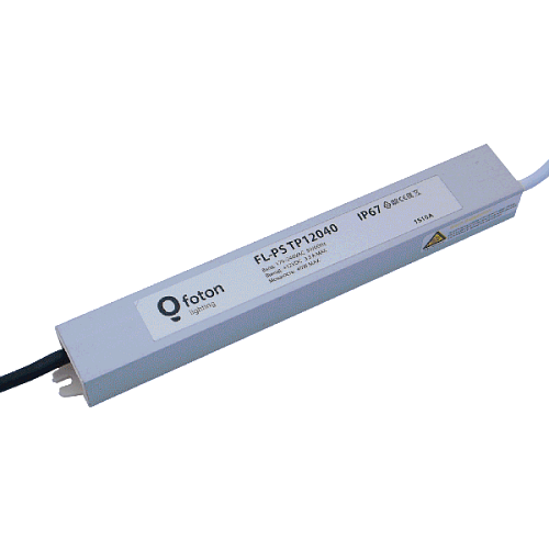 Блок питания для светодиодных лент 60Вт 12В 202x35x24мм IP67 FL-PS TP FOTON LIGHTING