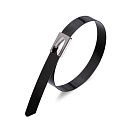 Хомут стальной в изоляции СКСп 4.6х300мм Fortisflex