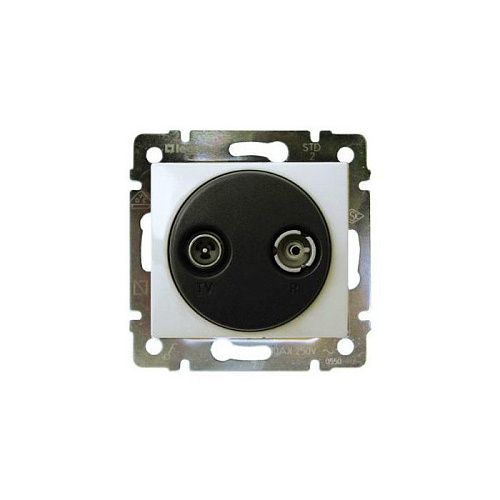 Розетка TV/FM оконечная 10дБ 862МГц (белая) Valena Classic Legrand (774433)