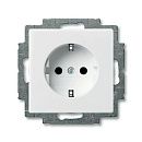 Розетка SCHUKO 20 EUC-94 (альпийский белый) Basic 55 ABB Розетка SCHUKO 20 EUC-94 (альпийский белый) Basic 55 ABB