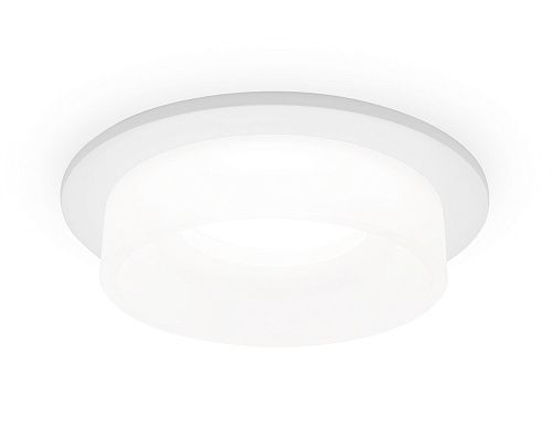 Светильник встраив. точ. с акрилом TN1311 SWH/FR белый песок/белый матовый GU5.3 D98х45 Ambrella