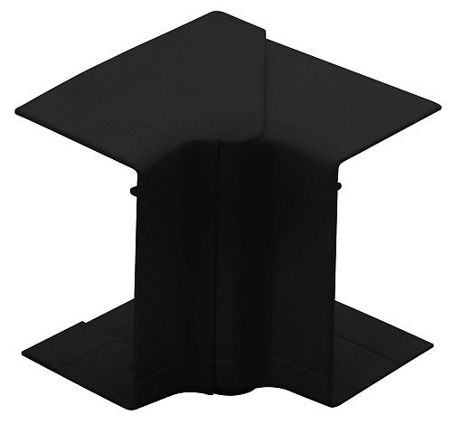 Угол внутренний для кабель-канала 100х60мм разводной (черный) Ruvinil