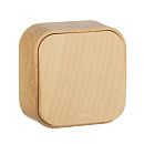 Переключатель 1кл на 2 направления 10А IP20 (сосна) Quteo Legrand/Daccord (782264)