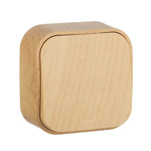 Переключатель 1кл на 2 направления 10А IP20 (сосна) Quteo Legrand/Daccord (782264)