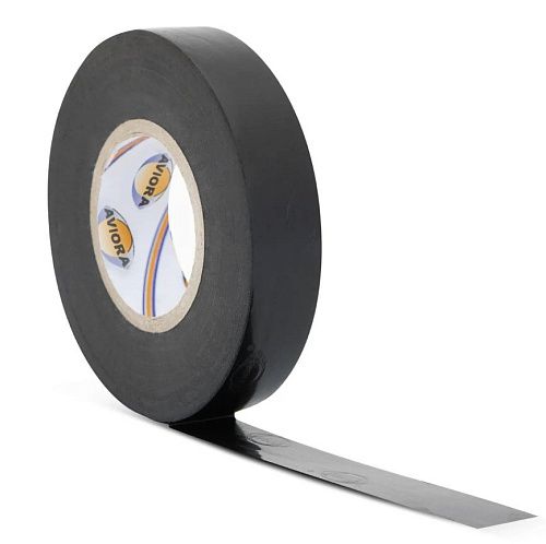 Изолента ПВХ 15ммх20м (черная) AVIORA